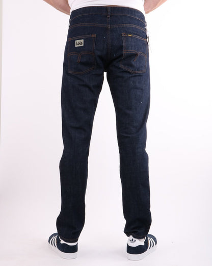 Lois Terrace Regular Taper Jeans Dark Wash
