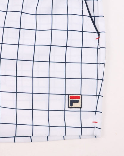 Fila Vintage Check Shorts White/Navy