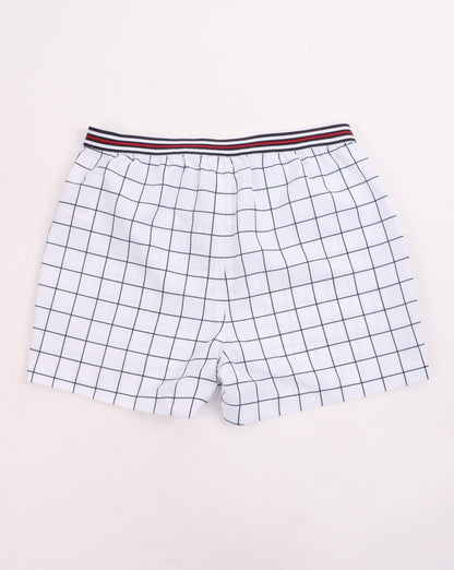 Fila Vintage Check Shorts White/Navy