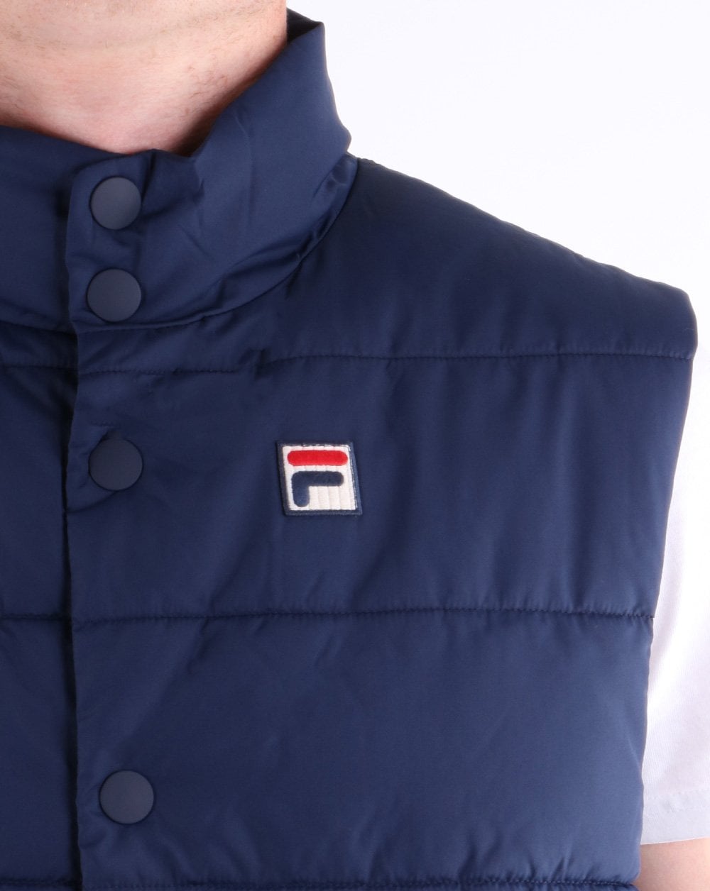 Fila Vintage Smithfield Gilet Navy