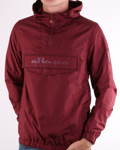 Ellesse Quarter Zip Jacket Burgundy