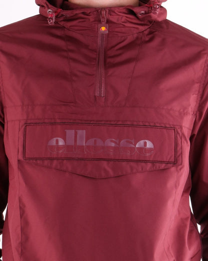 Ellesse Quarter Zip Jacket Burgundy