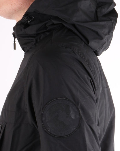 Ellesse Quarter Zip Tonal Jacket Black