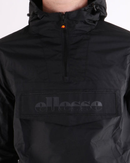 Ellesse Quarter Zip Tonal Jacket Black
