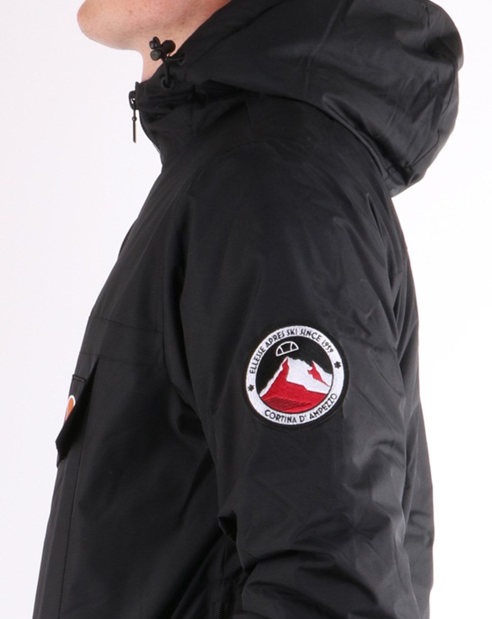 Ellesse Padded Mont Jacket Black