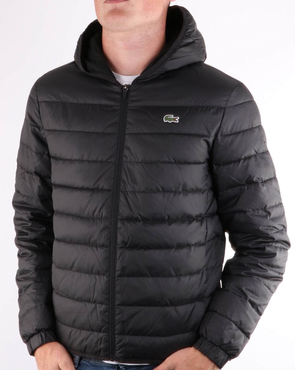 Lacoste Hooded Jacket Black
