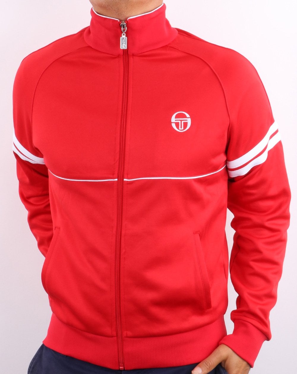 Sergio Tacchini Star Track Top Red/White