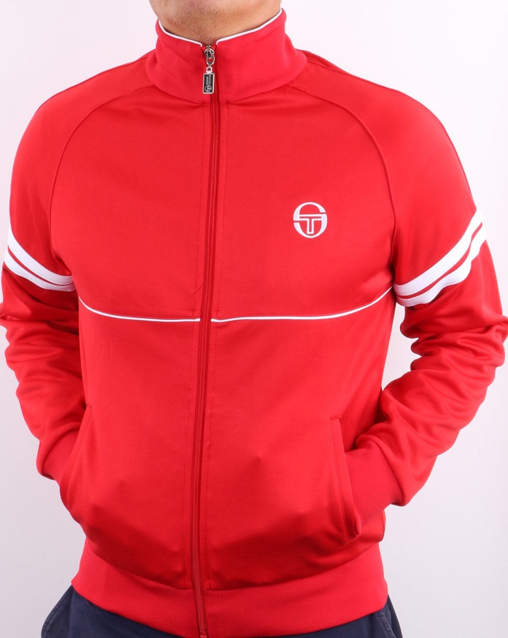 Sergio Tacchini Star Track Top Red/White