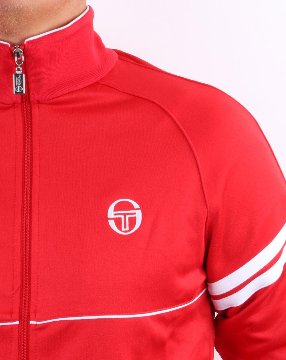 Sergio Tacchini Star Track Top Red/White