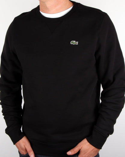 Lacoste Crew Neck Sweatshirt Black