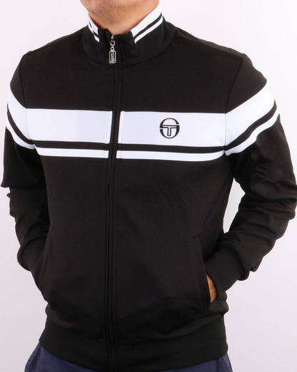 Sergio Tacchini Masters Track Top Black/white