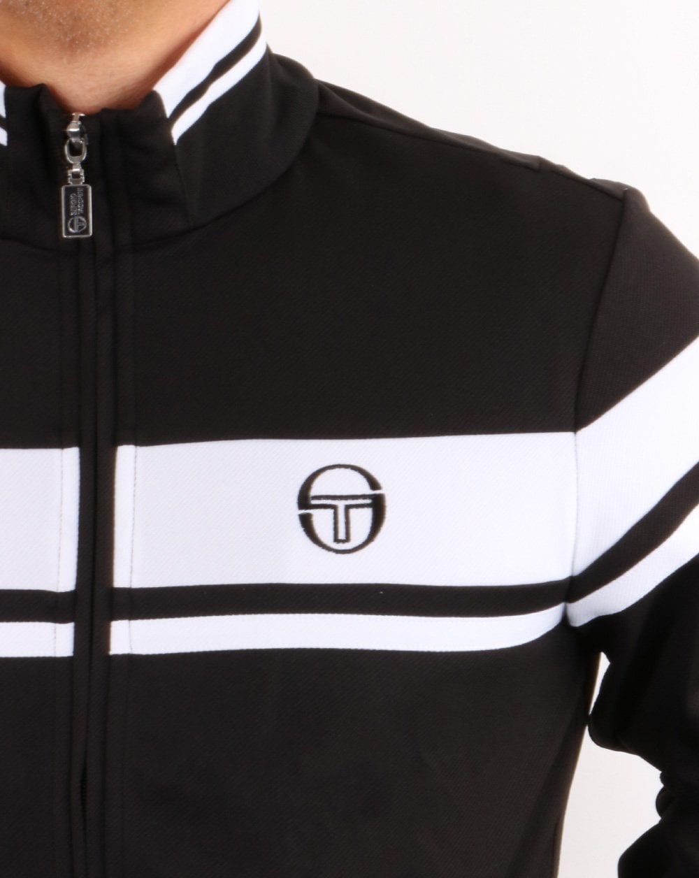 Sergio Tacchini Masters Track Top Black/white
