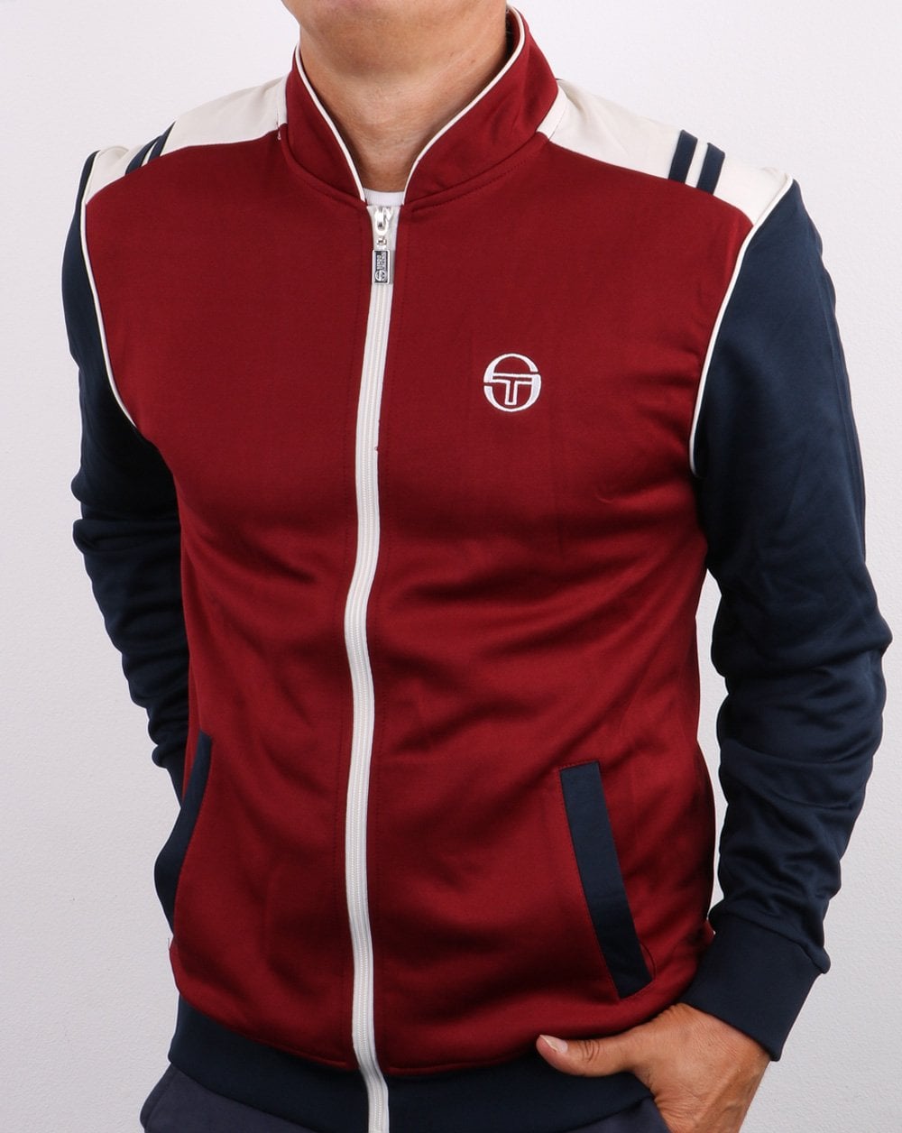 Sergio Tacchini Sammy Track Top Merlot