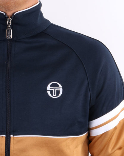 Sergio Tacchini Orion Track Top Mustard/navy