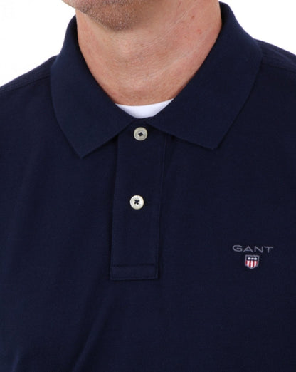 Gant Original Pique L/s Rugger Navy