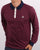 Fila Vintage Settanta Long Sleeved Polo Shirt Soft Purple