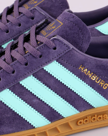 Adidas Hamburg Trainers Tech Purple/Aqua