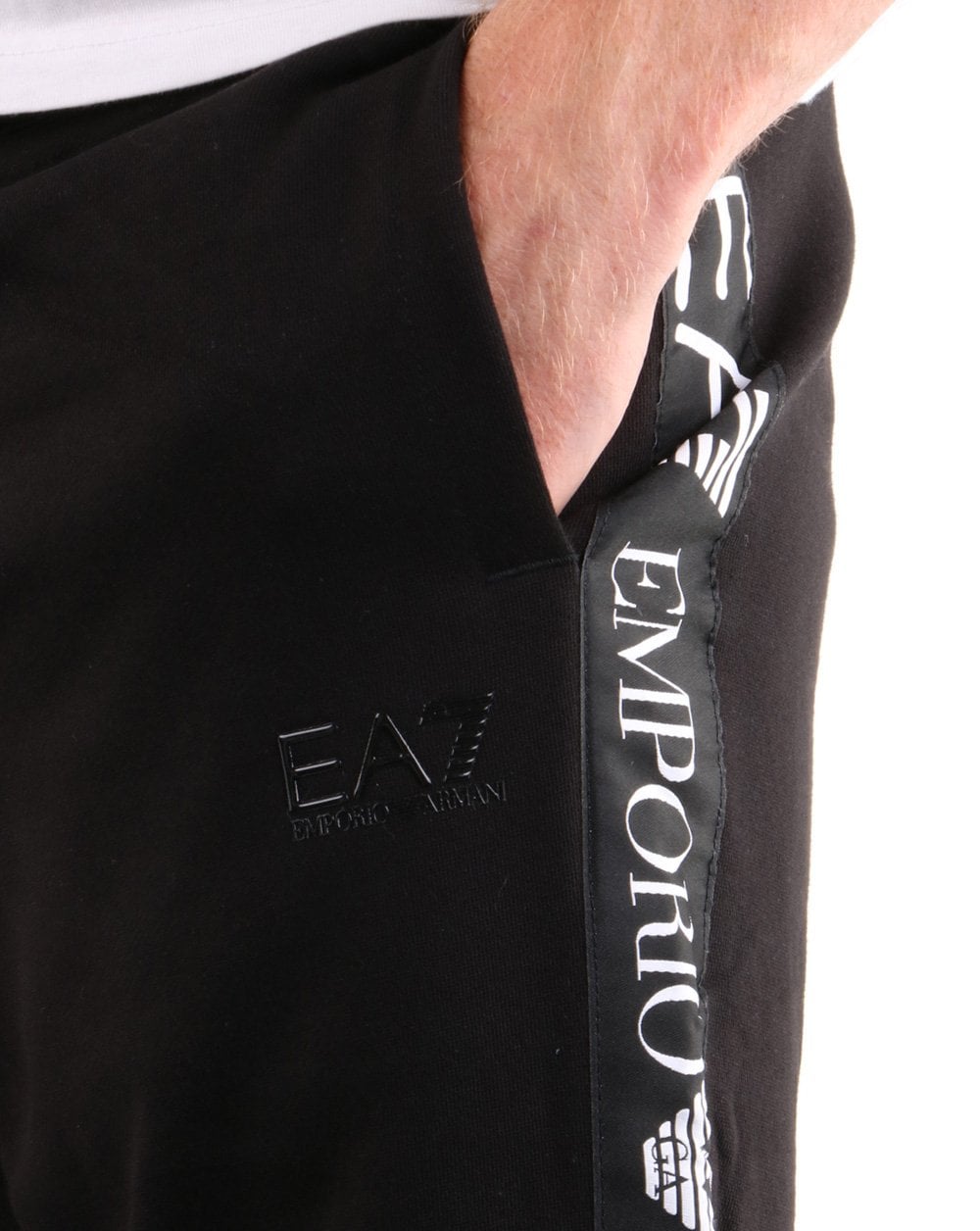 Emporio Armani EA7 Track Pants Black