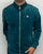 Fila Vintage Velour Track Top Teal Green