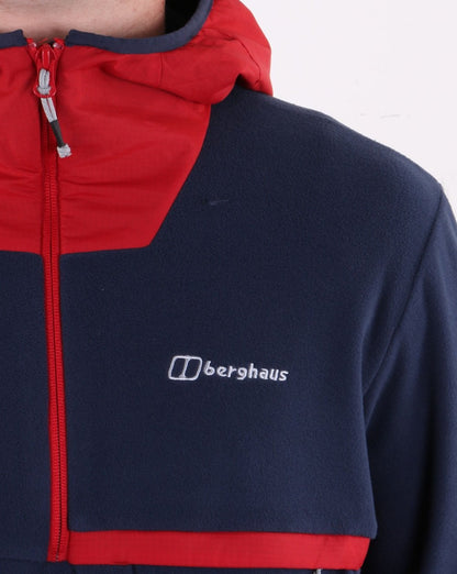Berghaus Aslam Hooded Half Zip Dusk/Red