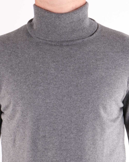 Replay Roll Neck Grey Melange