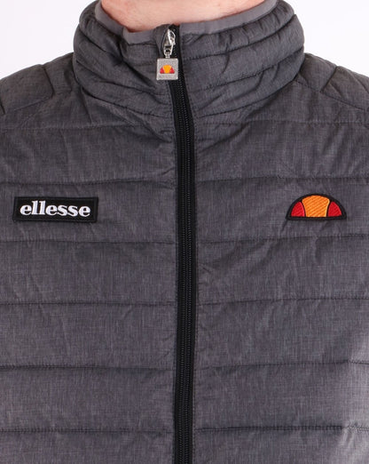 Ellesse Bardy Padded Gilet Dark Grey Marl