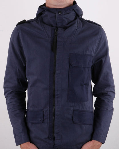 MA.Strum Hooded Jacket True Navy