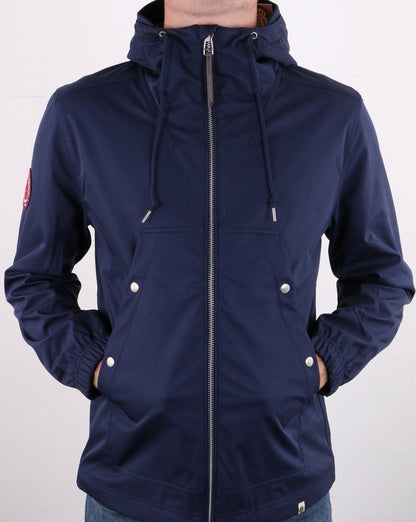 Pretty Green Likeminded Soft Shell Jacket Navy
