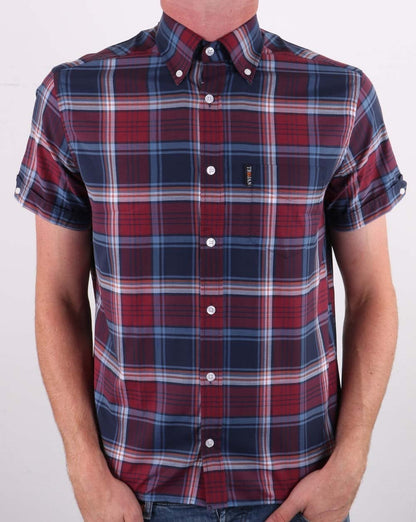 Trojan Tartan Check Shirt Port
