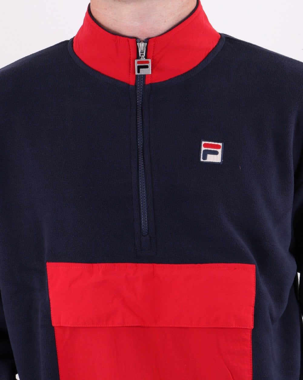 Fila Vintage Kenny Sherpa Fleece Navy/Red