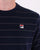 Fila Vintage Leon Striped T Shirt Navy