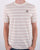 Fila Vintage Leon Striped T Shirt Turtle Dove