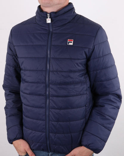 Fila Vintage Ski Puffer Jacket Navy