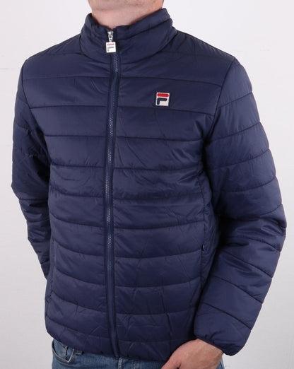 Fila Vintage Ski Puffer Jacket Navy