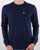Fila Vintage Long Sleeve Pocket T Shirt Navy
