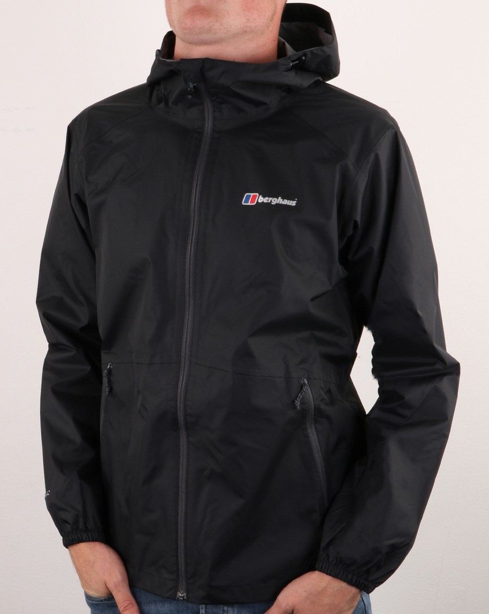 Berghaus Deluge Light Shell Jacket Black