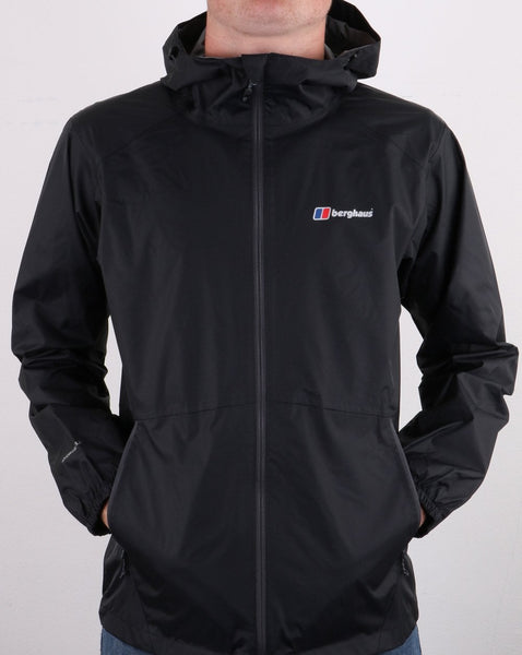 Berghaus Deluge Light Shell Jacket Black