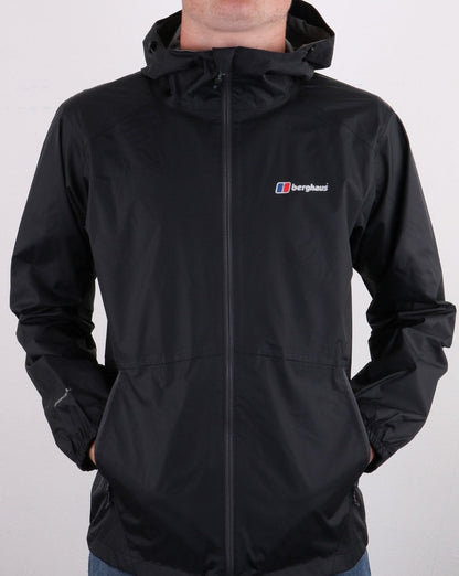 Berghaus Deluge Light Shell Jacket Black