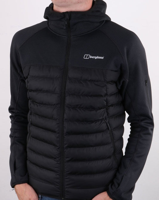 Berghaus Berghaus Pravitale Hybrid Jacket Jet Black/Carbon