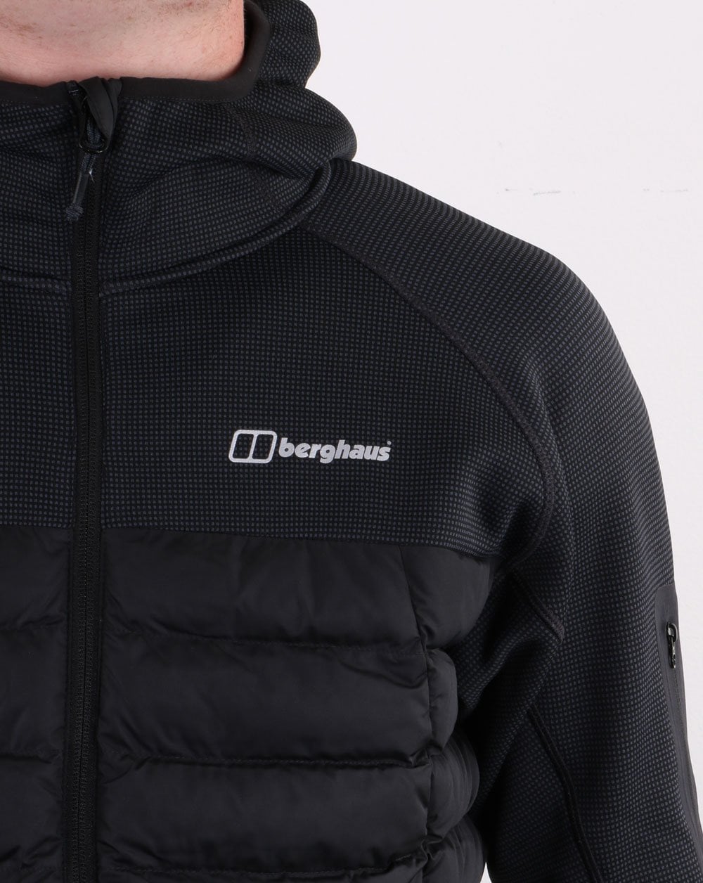 Berghaus Pravitale Hybrid Jacket Jet Black/Carbon