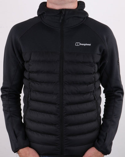 Berghaus Pravitale Hybrid Jacket Jet Black/Carbon