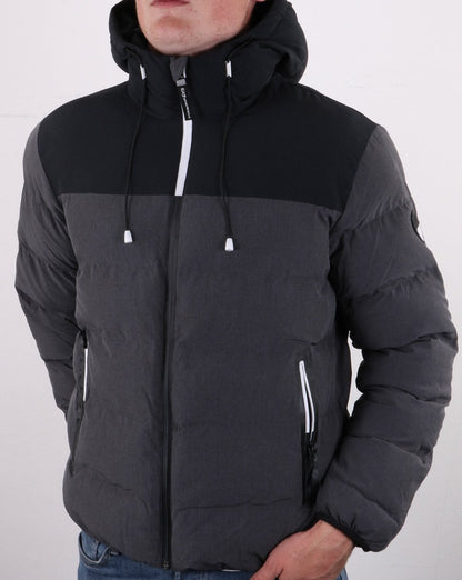Emporio Armani EA7 Bomber Jacket Dark Grey