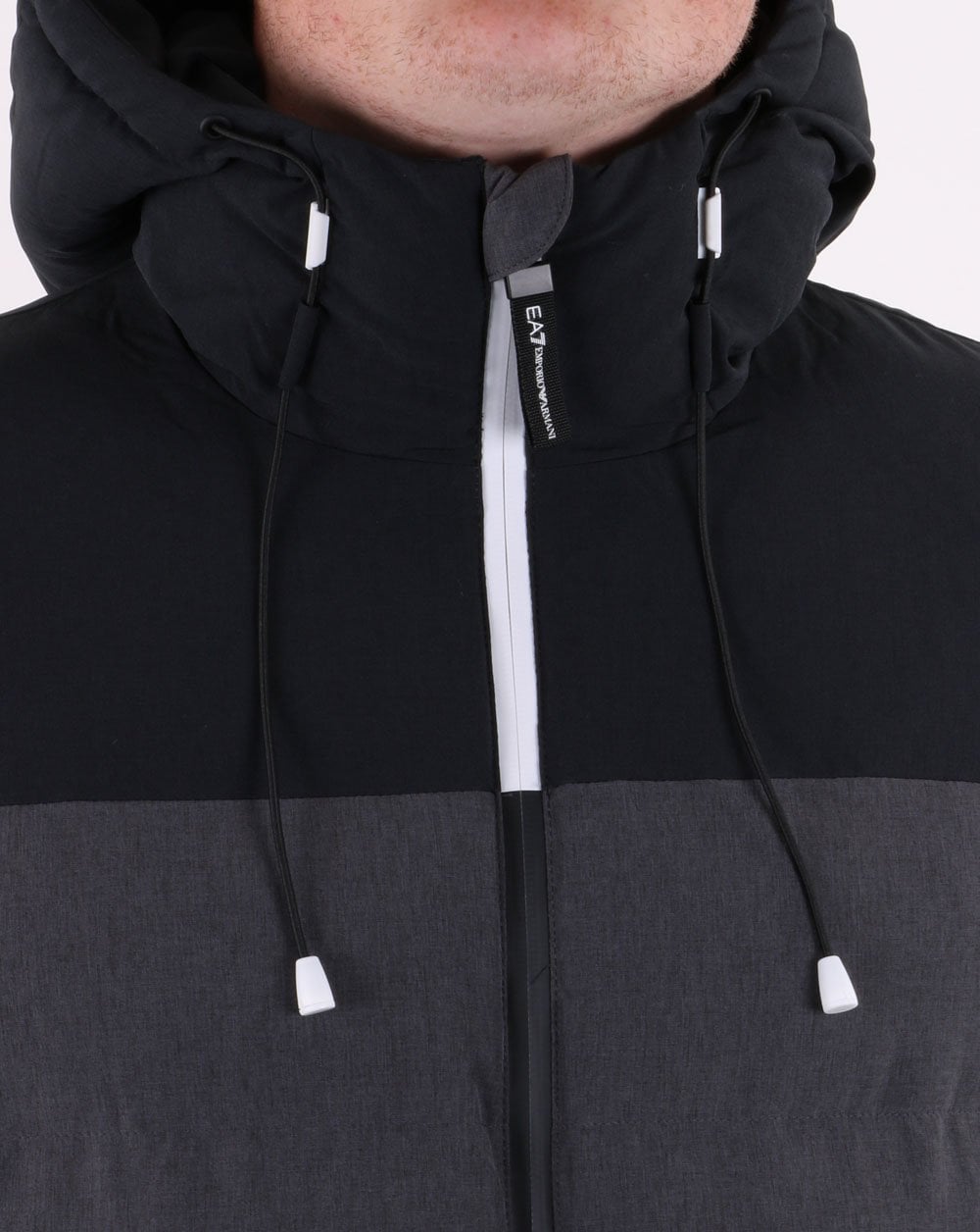Emporio Armani EA7 Bomber Jacket Dark Grey