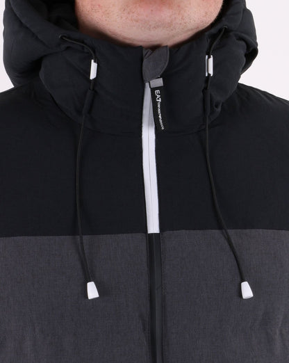 Emporio Armani EA7 Bomber Jacket Dark Grey