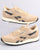 Reebok Classic Nylon Ripple Trainers Beige/Grey
