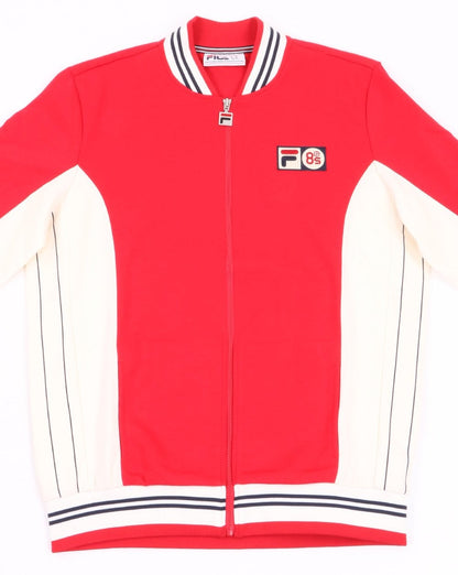 Fila Vintage Mk1 Settanta Twin Badge Track Top Red