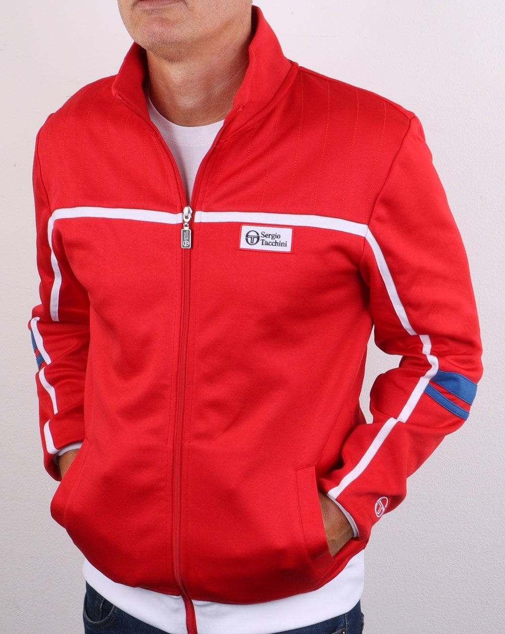 Sergio Tacchini Frankie Track Top Red