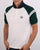 Sergio Tacchini Sonny Polo Shirt Cream/Dark Green