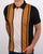 Gabicci Vintage Shatter Polo Shirt Black