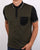 Gabicci Vintage Barrow Polo Shirt Olive/Black